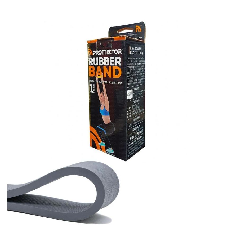 Prottector Rubber Band Cinza