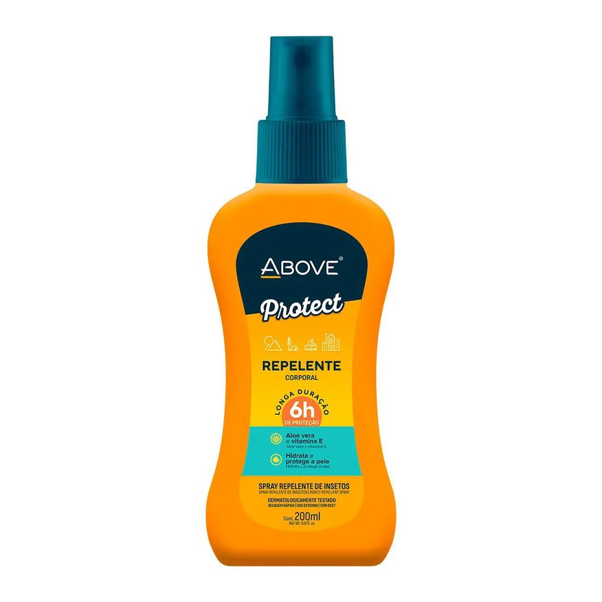 de Repelente Insetos Above Protect spray 200ml