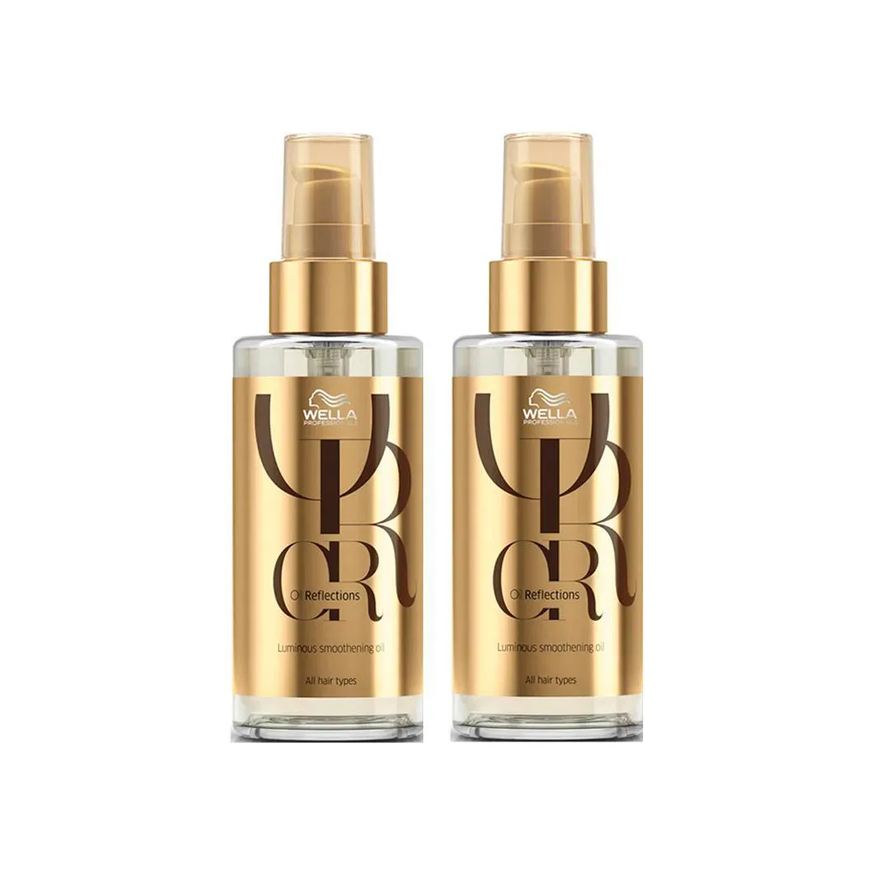 Wella Kit Professionals Oil Reflections Óleo Capilar 100ml – 2 unidades