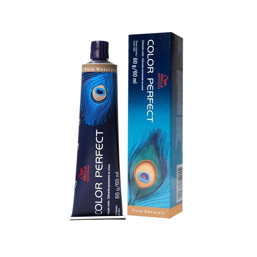 Wella Professionals Color Perfect 2/0 Preto - Coloração Permanente 60g