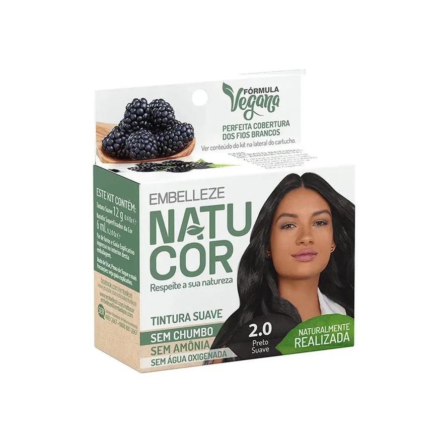 Natucor Tonalizante 2.0 Amora Preta