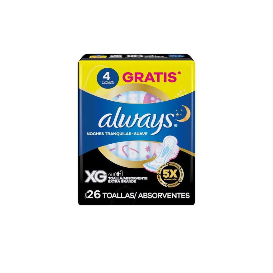 Always Absorvente Noturno Noites Suaves 26Un