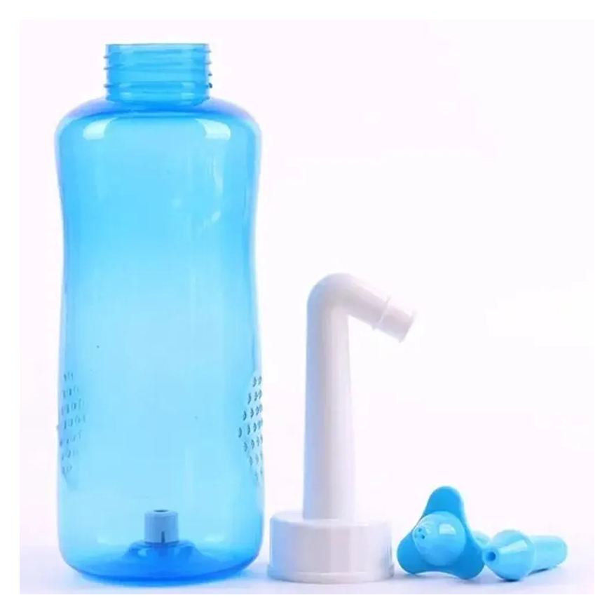 Dark Lavador Limpador Nasal Nariz Narina Ameniza Sinusite Rinite Garrafa 300ml Branco