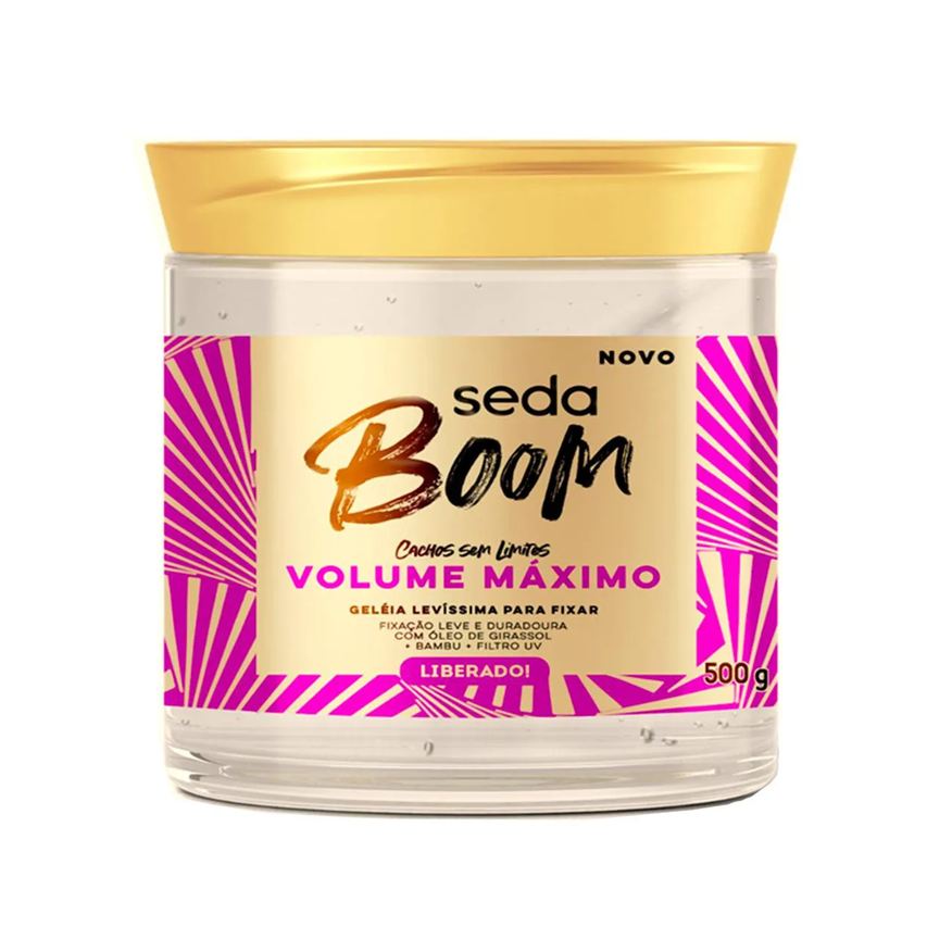 Seda Geleia de Fixação Boom Volume Máximo 500g