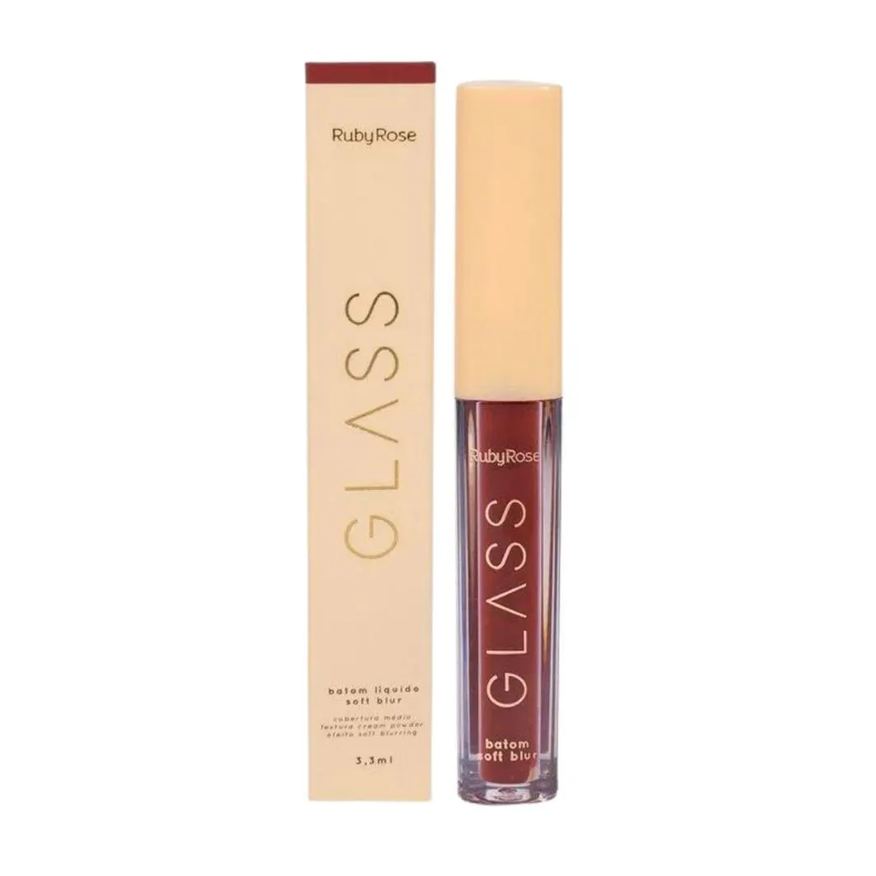 Ruby Rose Batom Líquido Soft Blur Glass Bg04 3,3ml