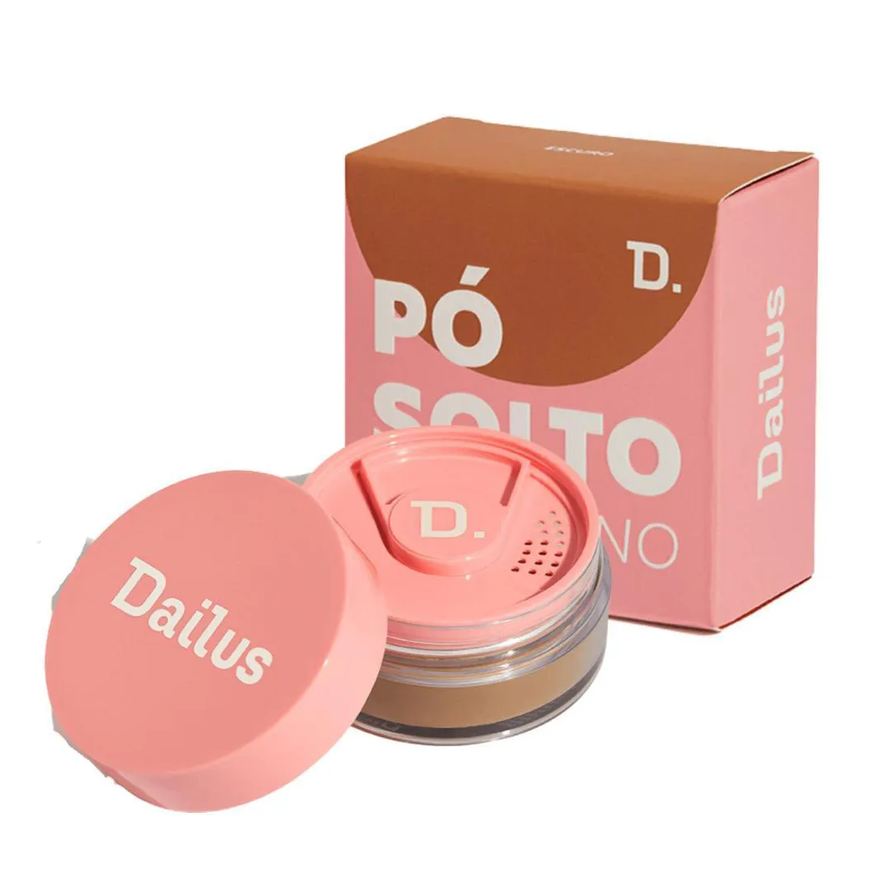 Dailus Pó Solto Ultrafino Escuro 15g