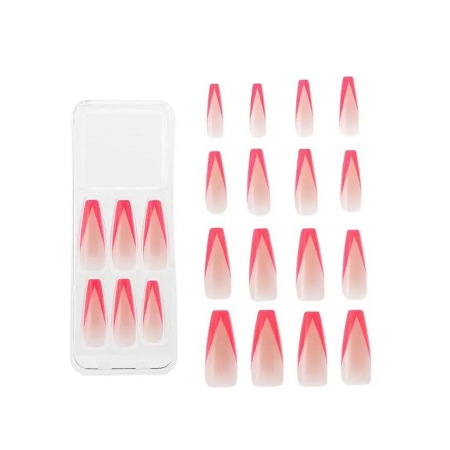 Postiças Unhas Kiss Ny Gel Extend Bailarina com 24un Gn01b