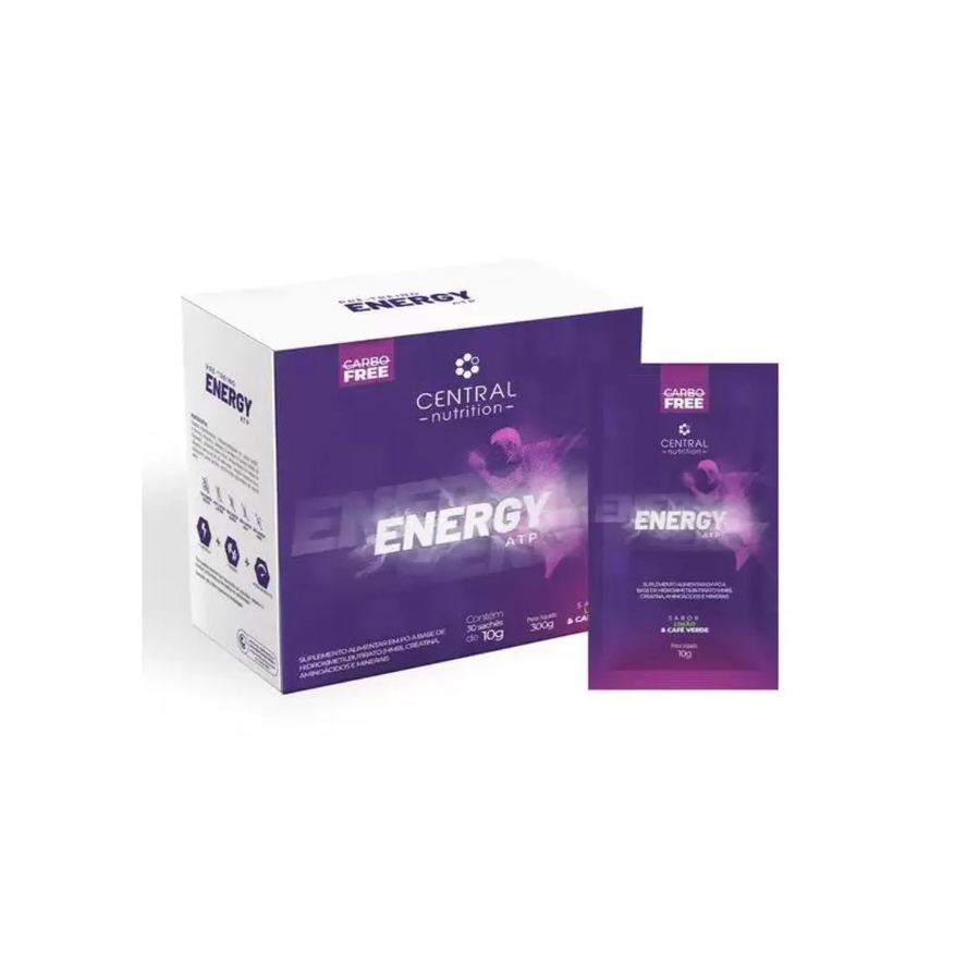 Atp Energy Sabor Tangerina 30 sachês 10g Central Nutrition