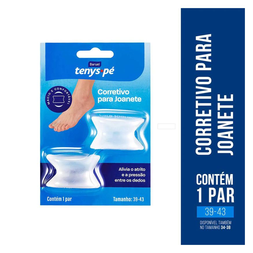 para Corretivo Joanete Tenys Pé 1 Par Tamanho 39 - 43