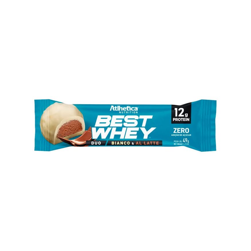 De Barra Proteina Best Whey Duo Bianco E Al Latte 49g