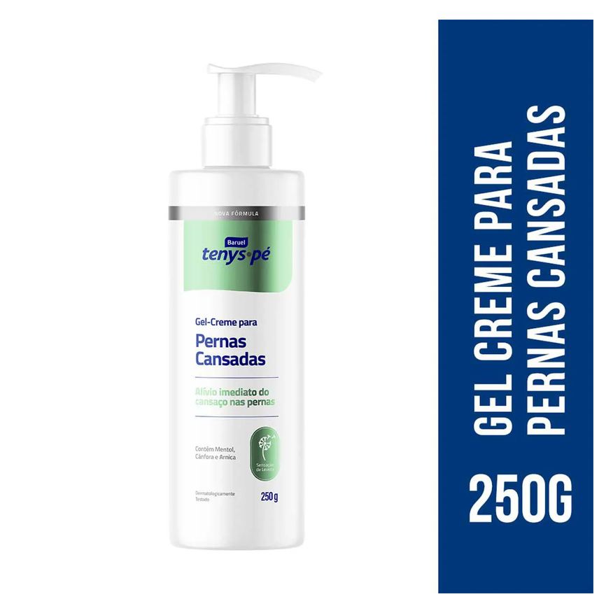 Enegizante Emulsão para Pernas Cansadas Tenys Pé Baruel com 250g