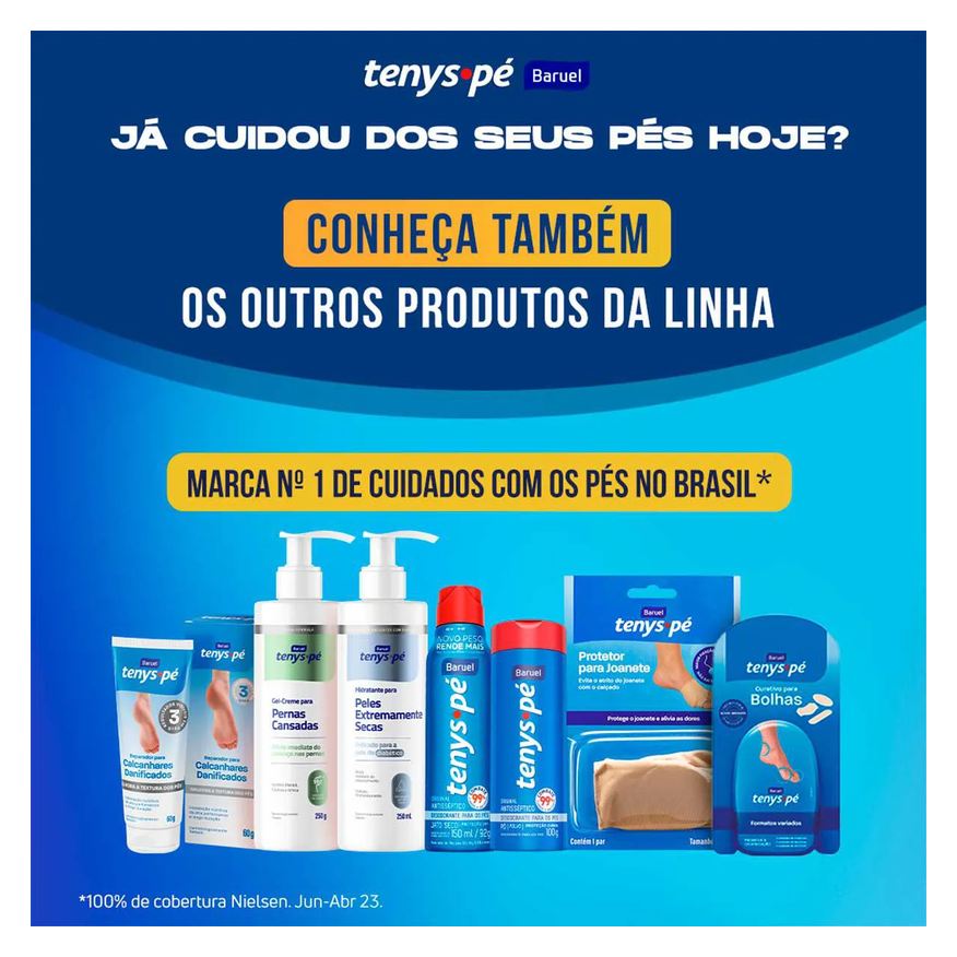 Recortável Placa para Calos e Bolhas Tenys Pé com 1 Unidade