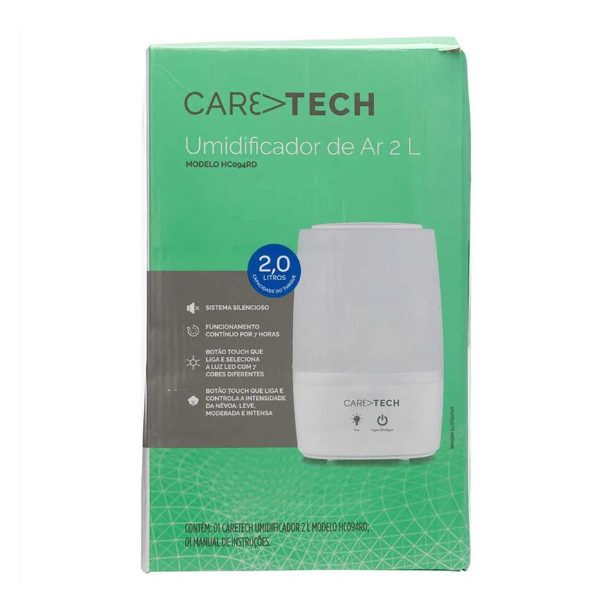 de Umidificador Ar Caretech HC094RD 2L