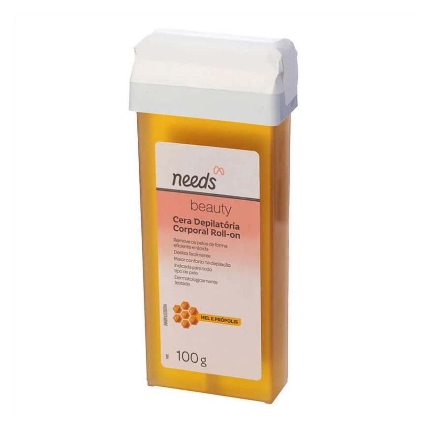 Needs Cera Depilatória Corporal Roll-On Beauty 100g
