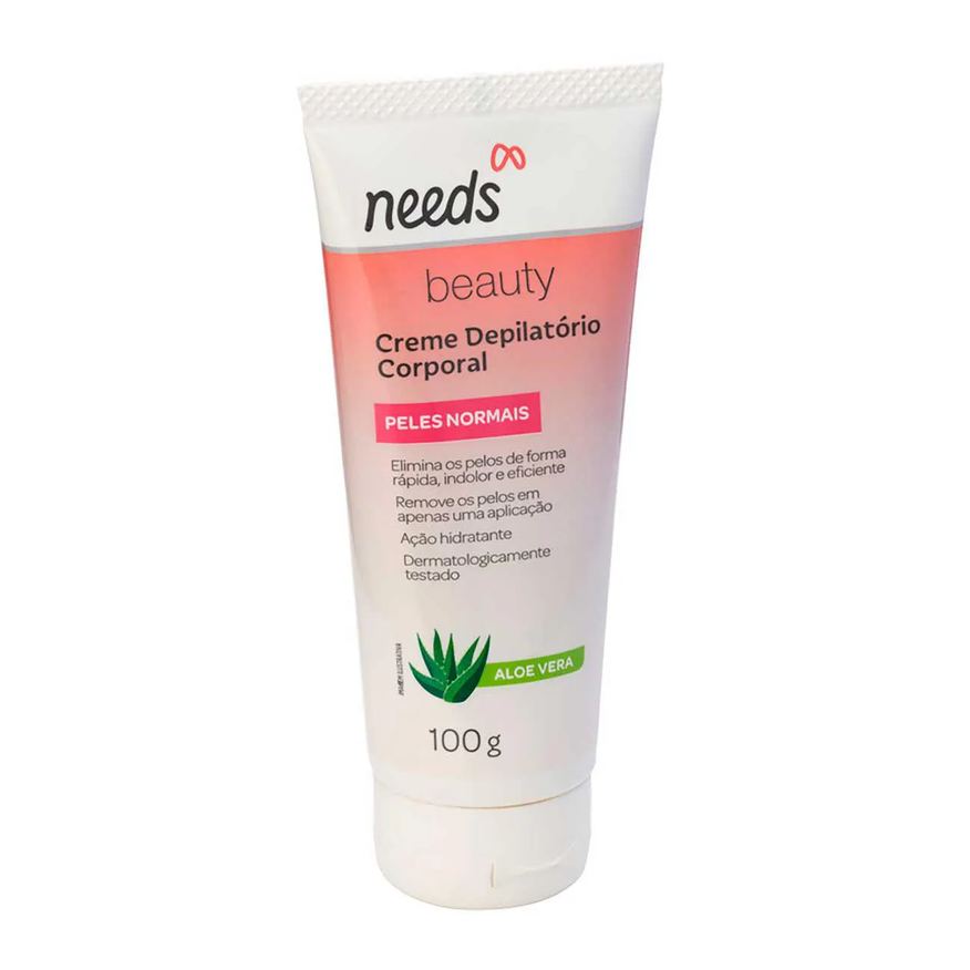 Needs Creme Depilatório Corporal Beauty Pele Normal 100g