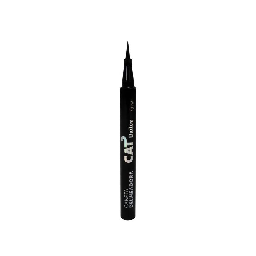 Dailus Caneta Delineador Cat Preto