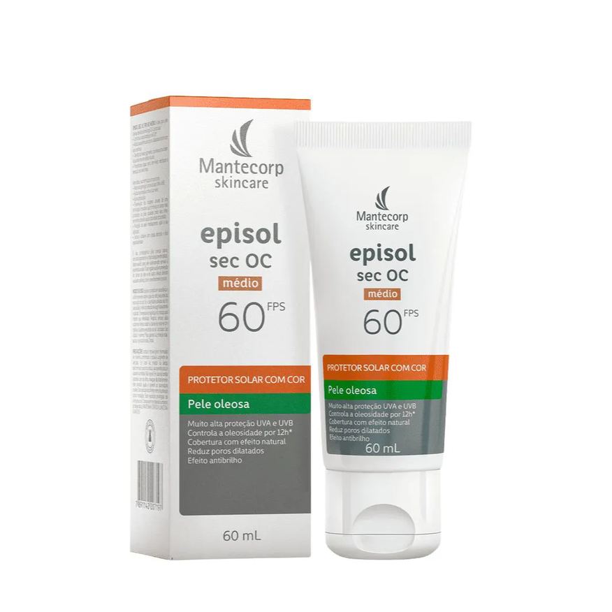 Mantecorp Episol Sec Oc Fps 60 Médio 60ml