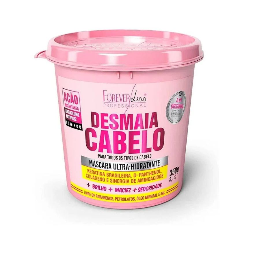 Forever Liss Máscara De Hidratação Desmaia Cabelo Prom 350g