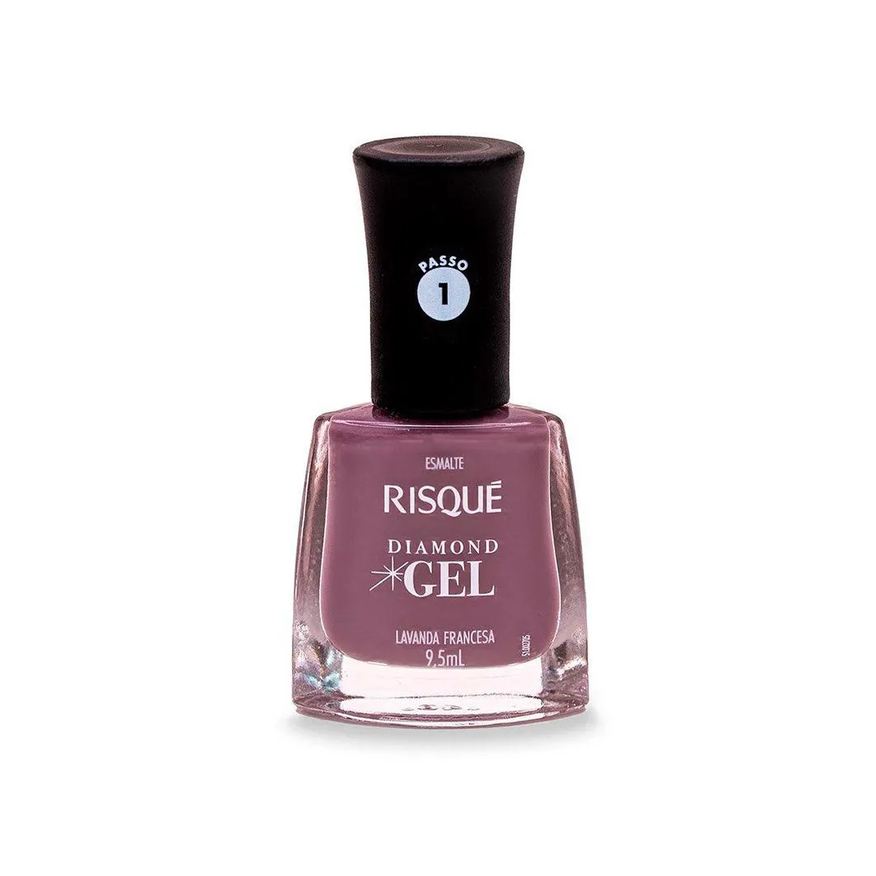 Risqué Esmalte Risque Diamond Gel Cremoso Lavand Francesa