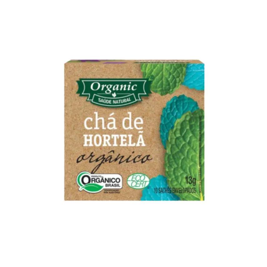 Organic Kit 2X: Chá Orgânico De Hortelã 10 Sachês
