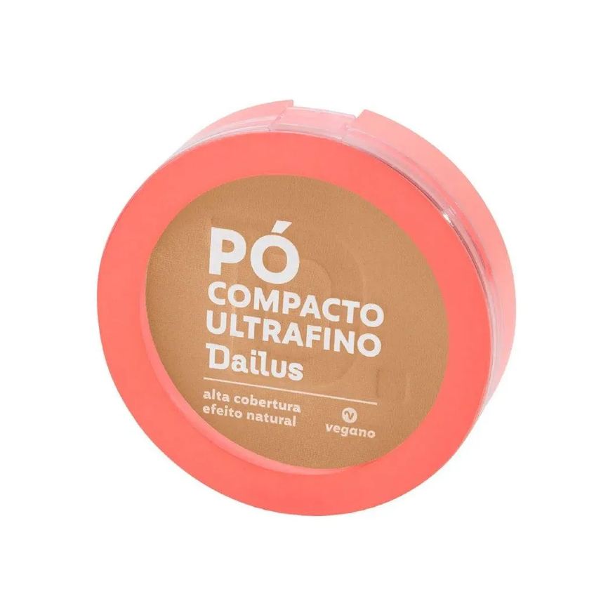 Dailus Pó Compacto Ultrafino Vegano D4 Claro