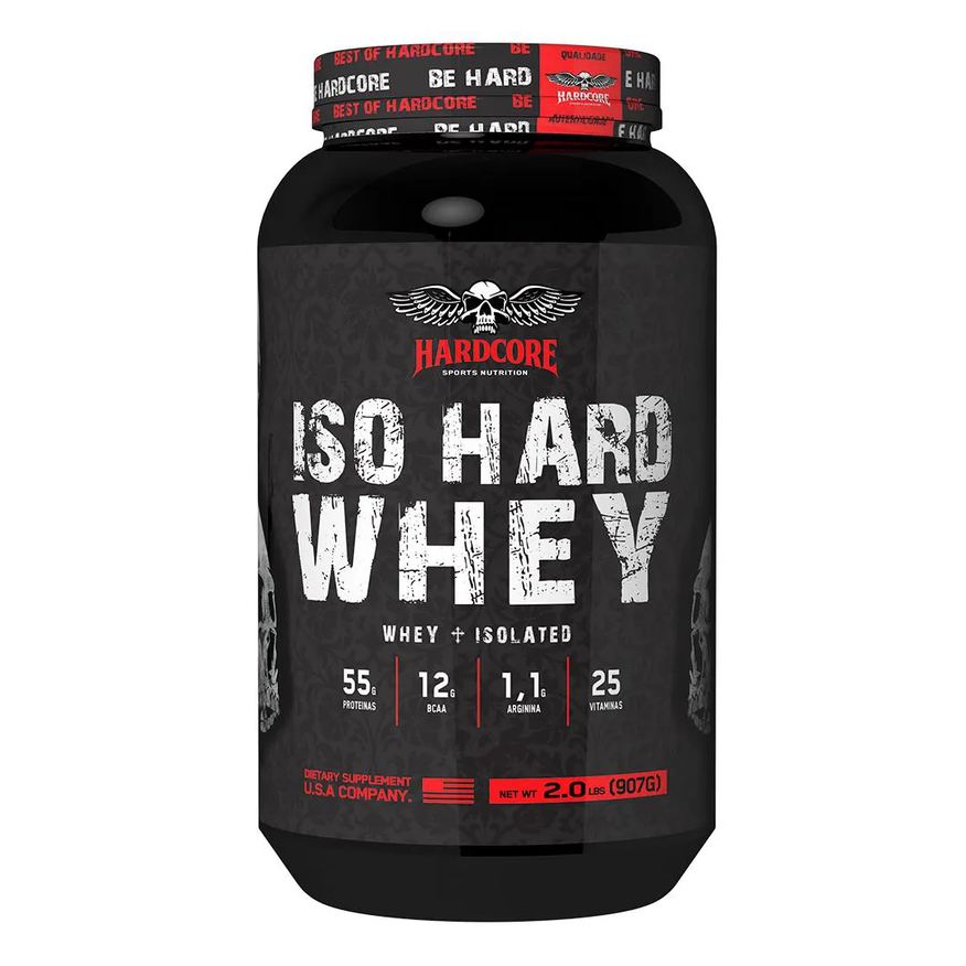 Hardcore Iso Hard 900g Morango