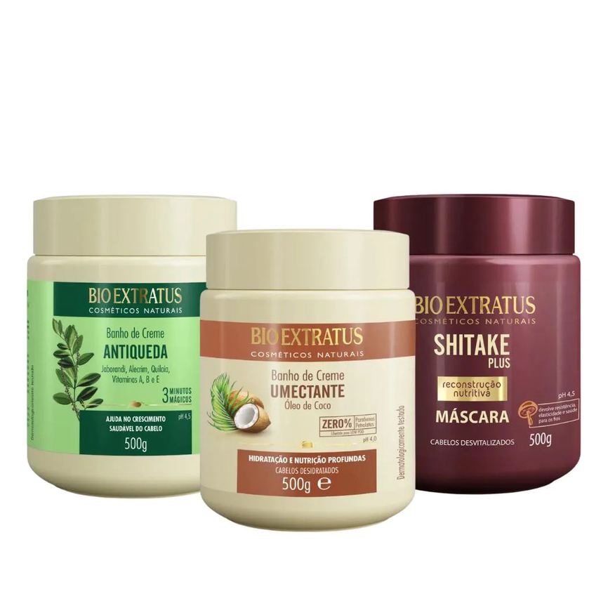 Bio Extratus Cronograma Cabelos Danificados 500g
