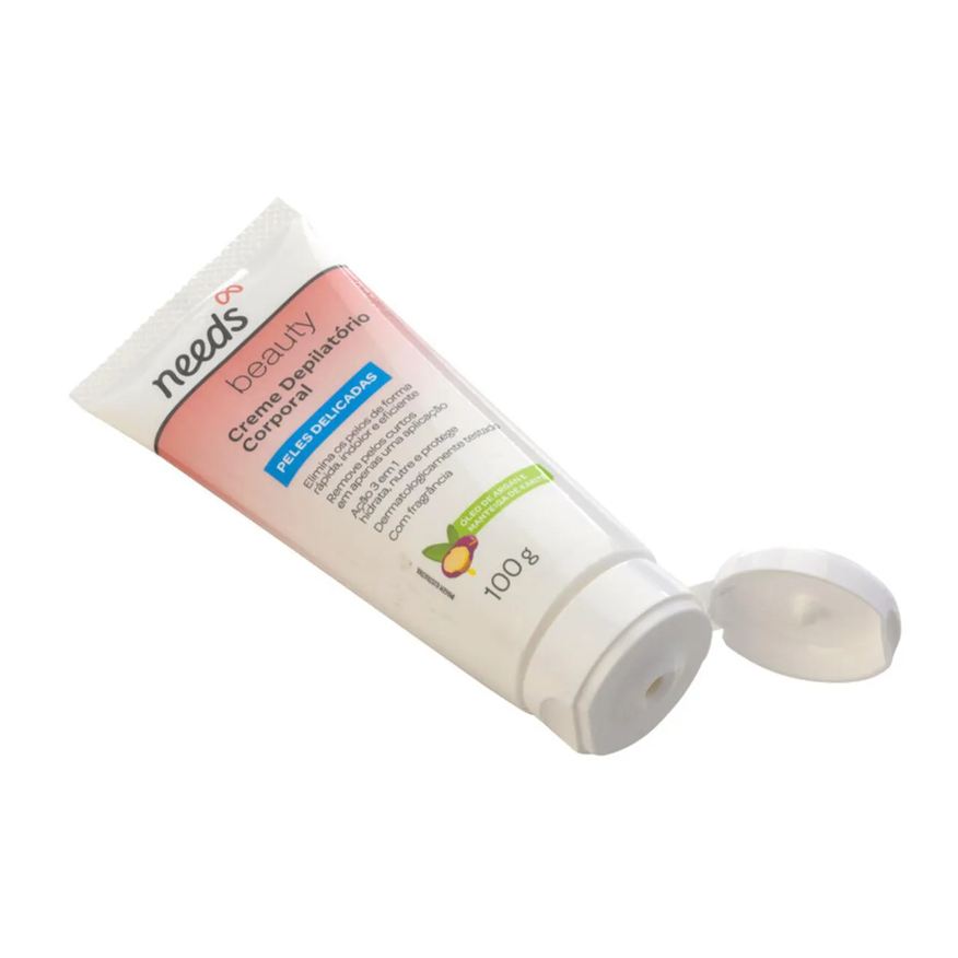 Needs Creme Depilatório Corporal Beauty Pele Delicada 100g