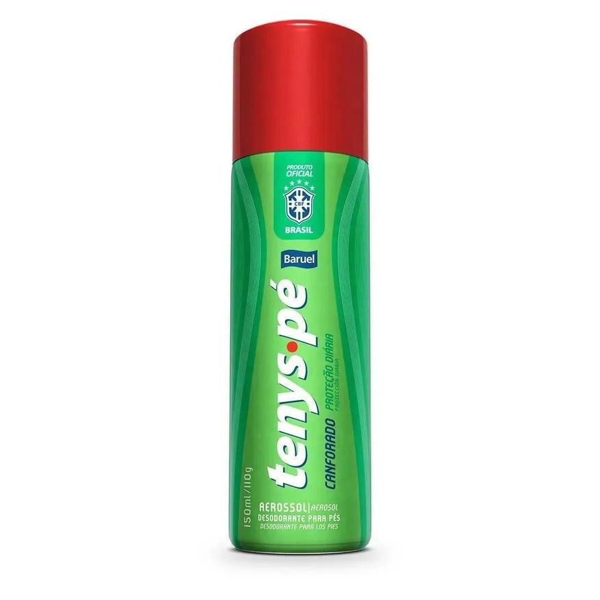 Baruel Desodorante Pés Aero Tênis Pé Canforado 150ml