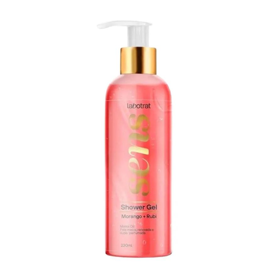 Labotrat Shower Gel Sens Morango + Rubi 230ml
