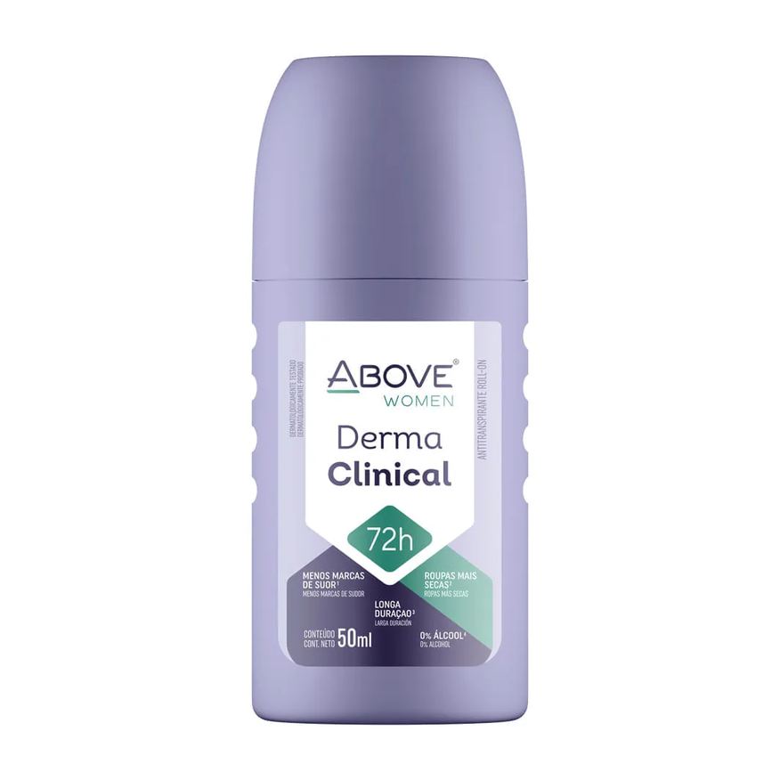 Above Desodorante Feminino Derma Clinical 50ml Roll On