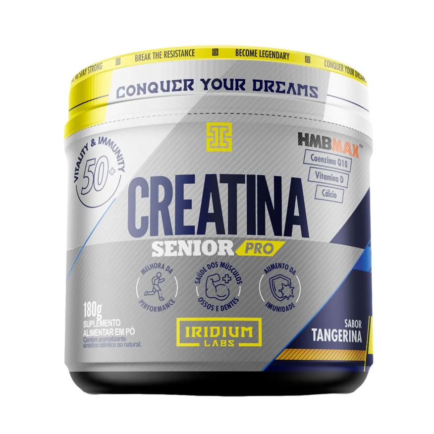 Iridium Creatina Senior Pro Labs Tangerina 180g