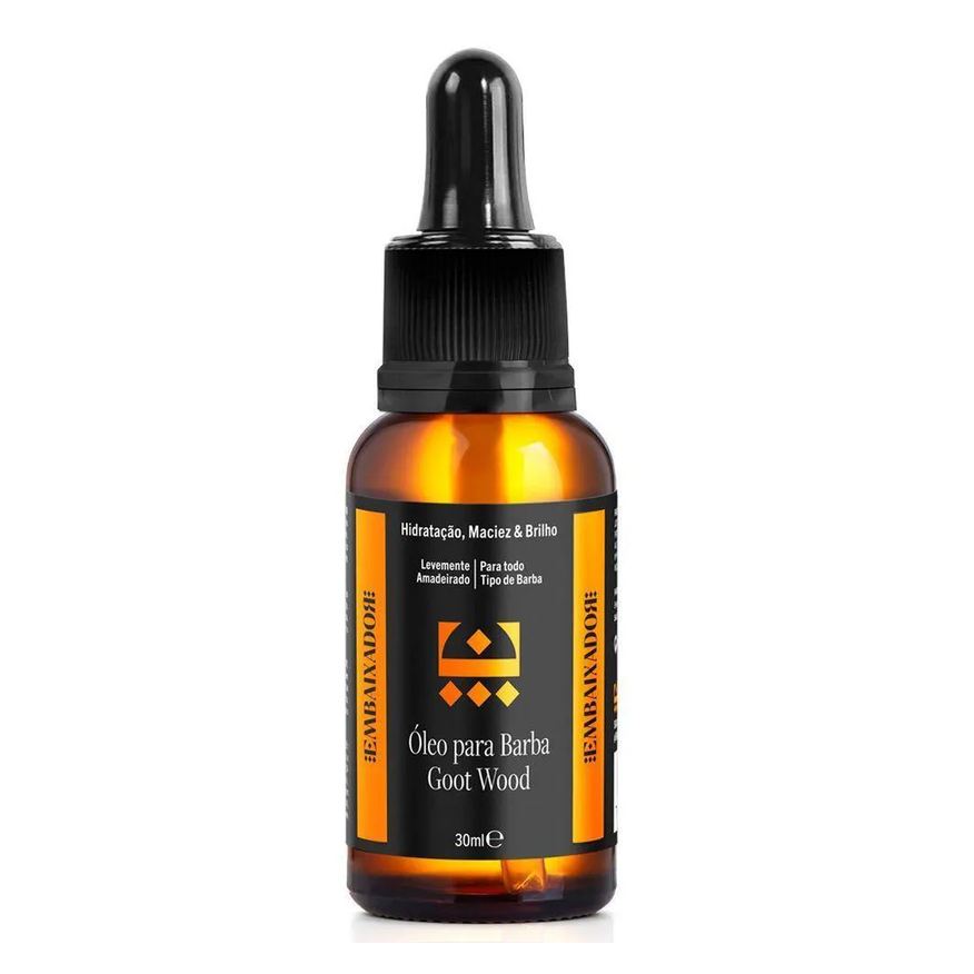 01 Kit Óleo para Barba Goot Wood + 01 Balm Goot Wood Embaixador 120ml