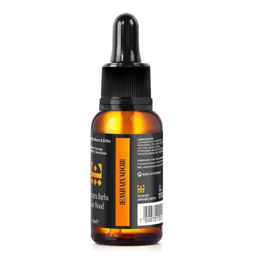 01 Kit Óleo para Barba Goot Wood + 01 Balm Goot Wood Embaixador 120ml