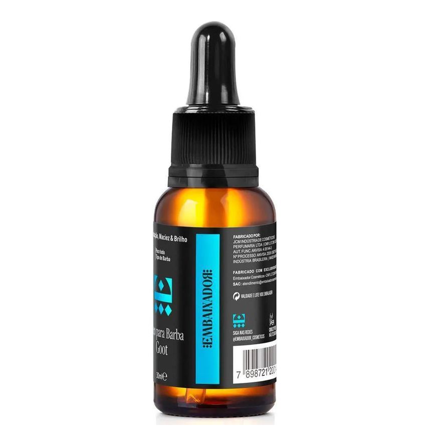 01 Kit Óleo para Barba Goot + Balm Goot Embaixador 120ml
