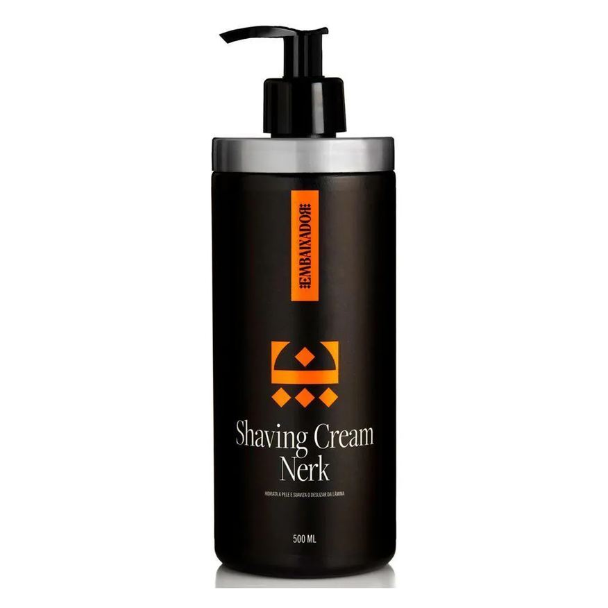 03 Kit Shaving Cream Nerk Embaixador 500ml