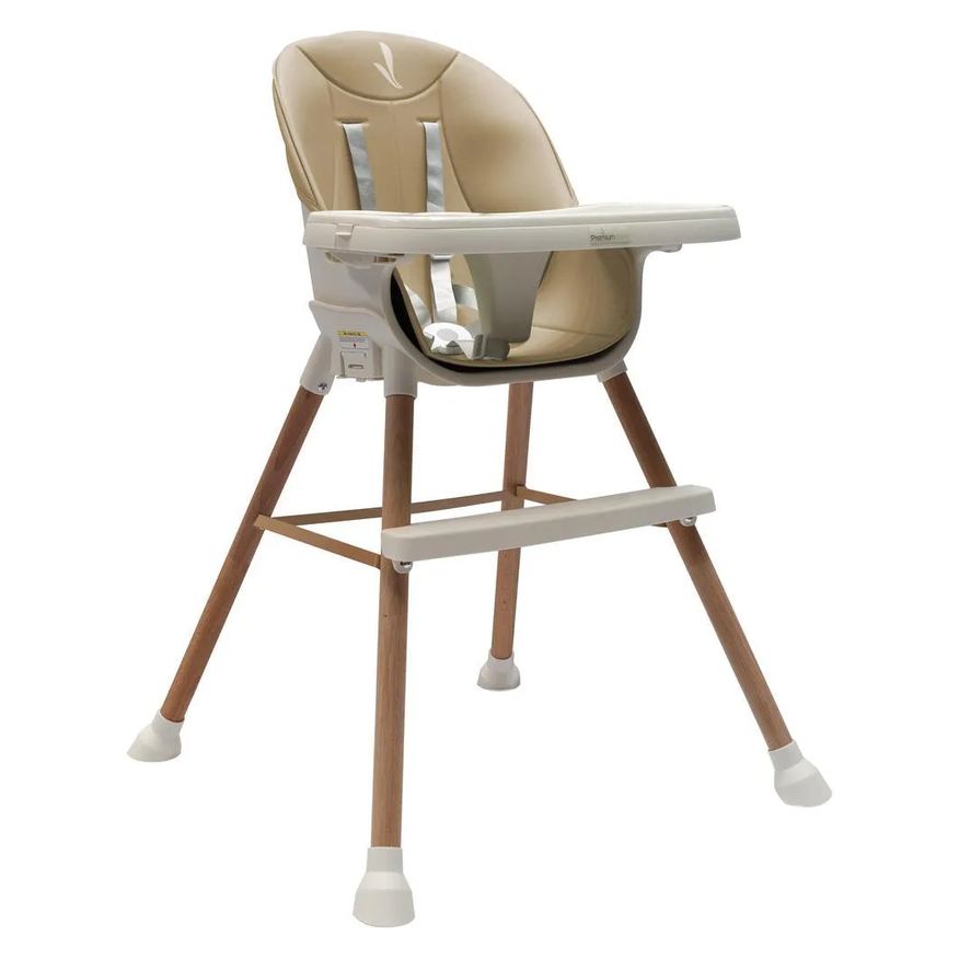 Premium Baby Cadeira de Alimentação Executive 5 em 1 Bege