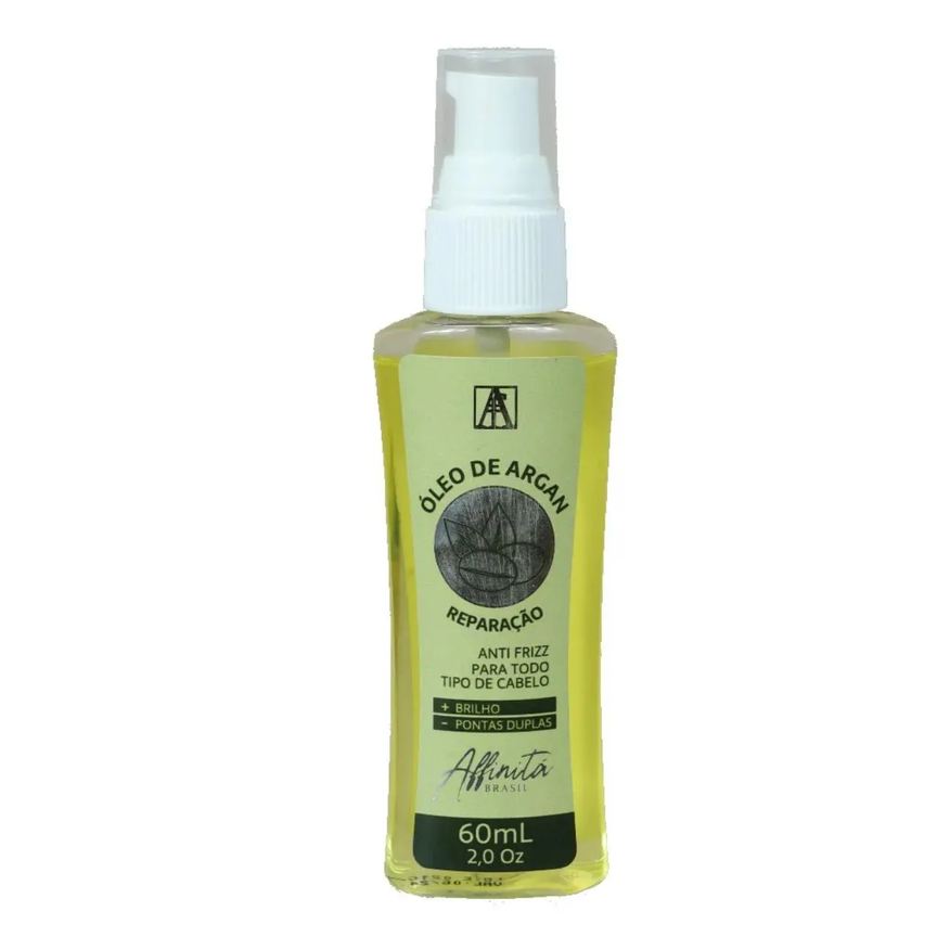 Affinitá Óleo de Argan Capilar Reparação 60ml Brasil