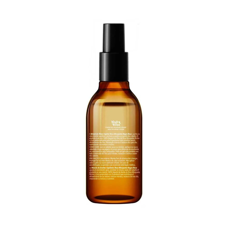 Capilar Blend Rosa Mosqueta Negra Rosa 100ml