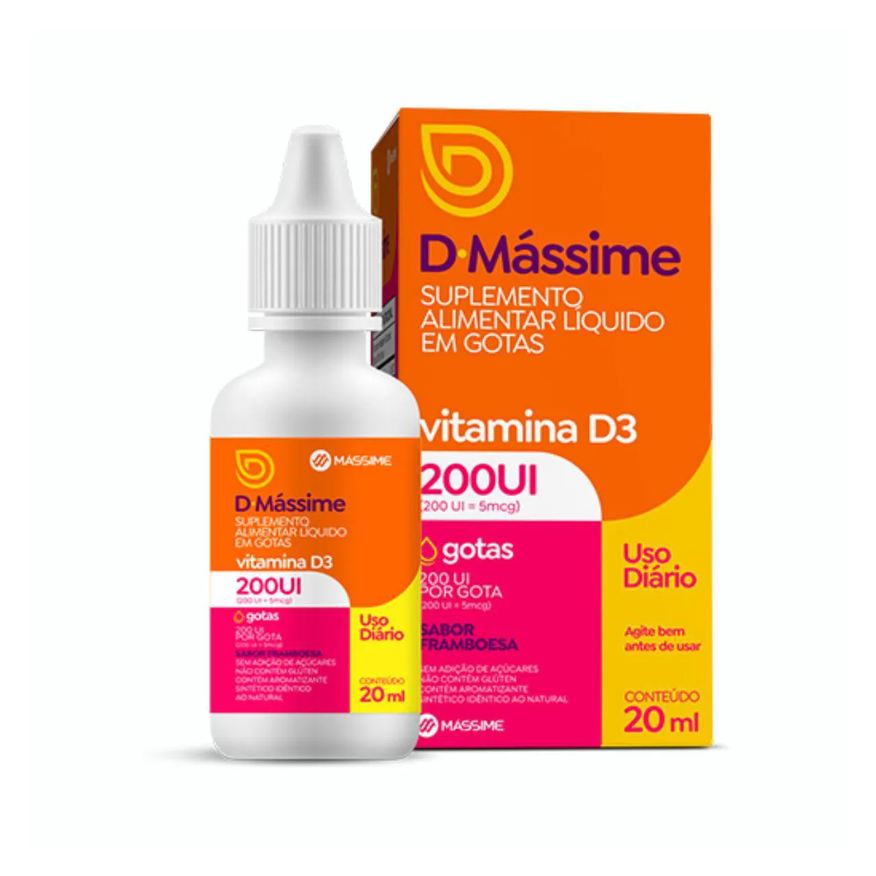 Massime D 200ui/gota 20ml - Massime (vitamina D3)