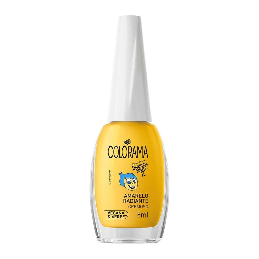 Colorama Esmalte Cremoso Divertidamente 8ml - Amarelo Radiante