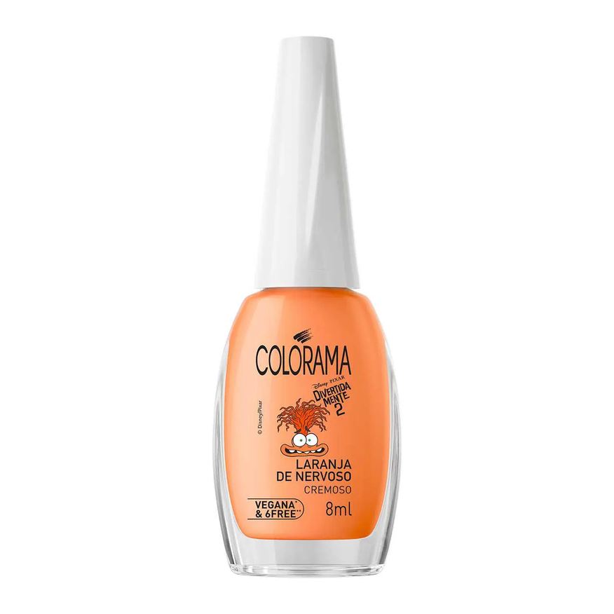 Colorama Esmalte Cremoso Divertidamente 8ml - Laranja de Nervoso