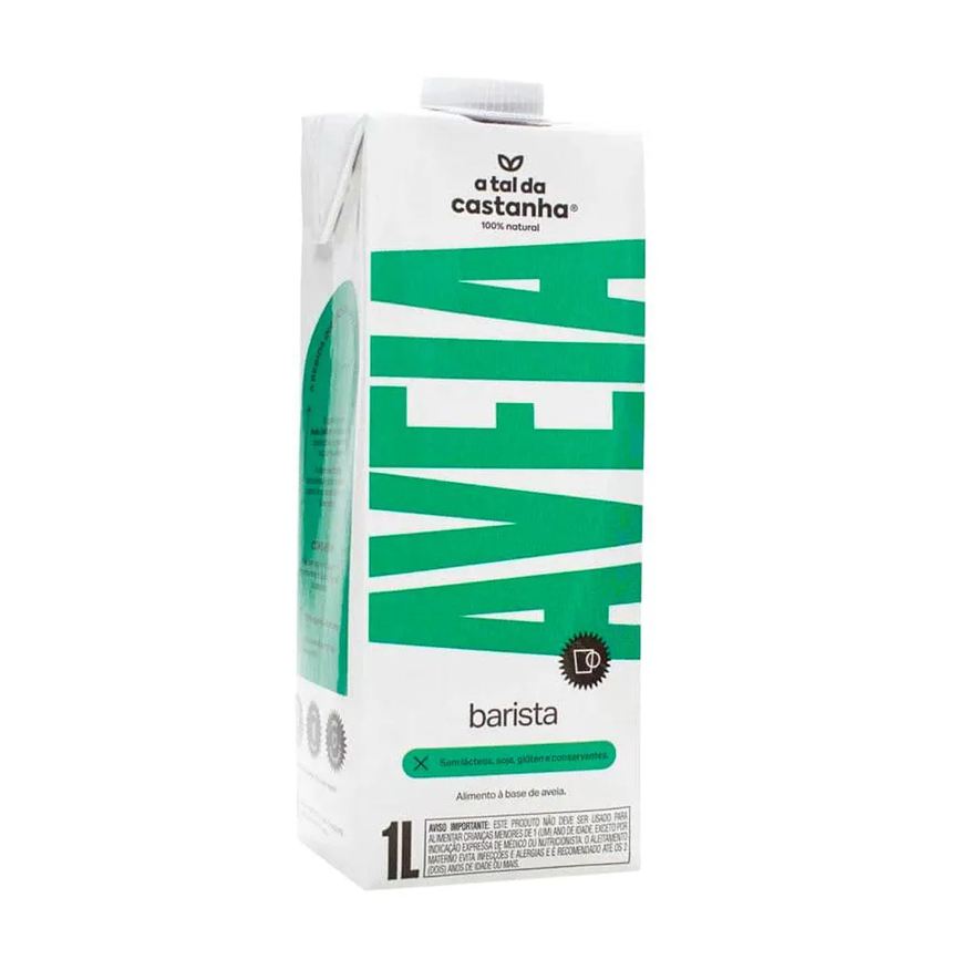 a Tal da Castanha Bebida de Aveia Barista 1l U Unica