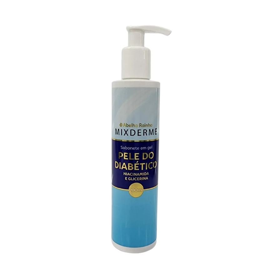 Abelha Rainha Sabonete em Gel para Pele do Diabético Corporal Mixderme 200ml