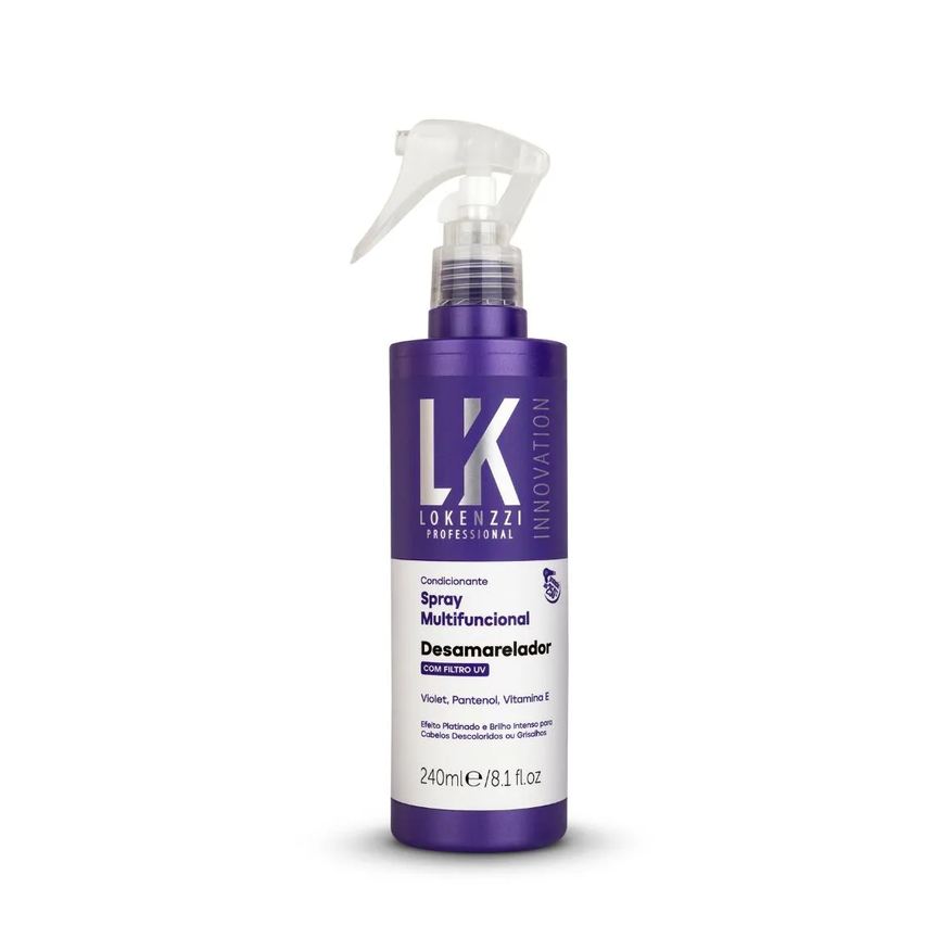 Lokenzzi Spray Multifuncional Condicionante Desamarelador
