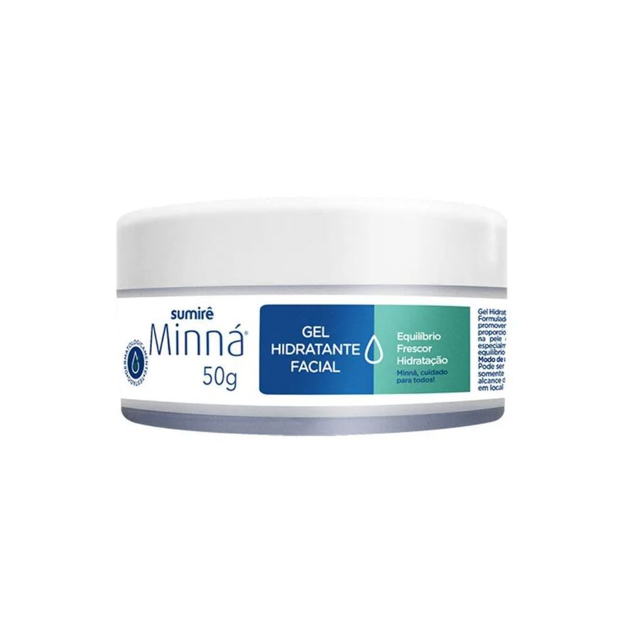 Minná Gel Hidratante Facial Minna 50g