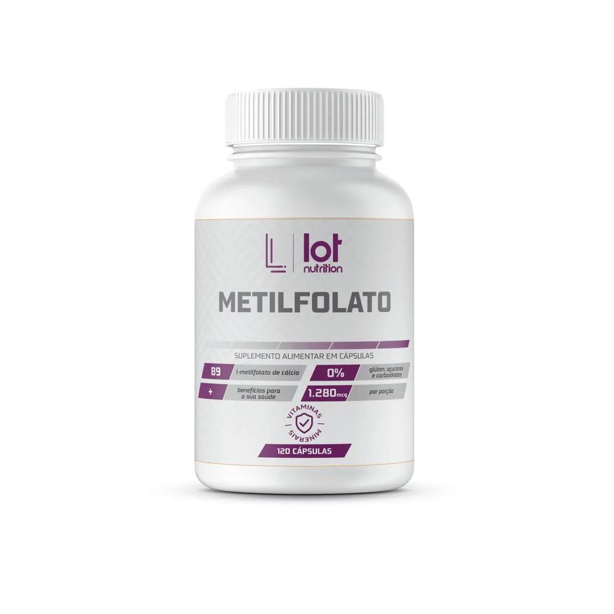 Lot Nutrition Metilfolato 120 cápsulas