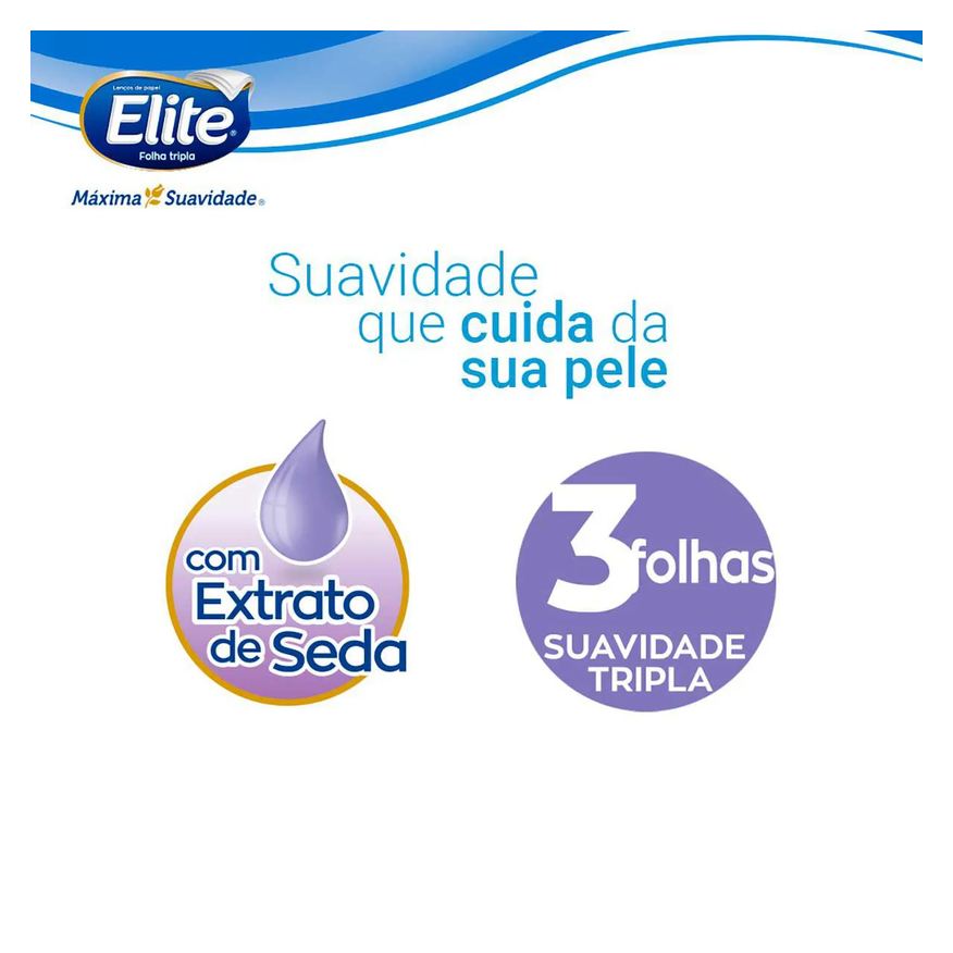 Lenço Kit de Bolso Elite Kids Folha Tripla Mickey 6 unidades