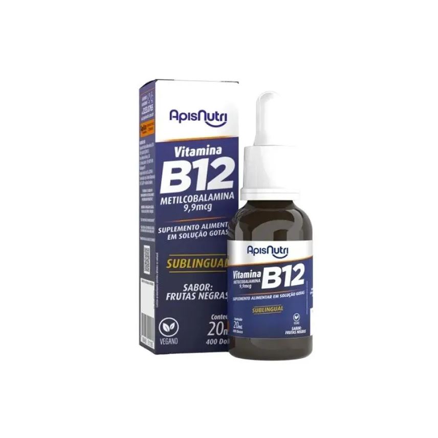 Apisnutri Vitamina B12 (20ml) - Padrão: Único