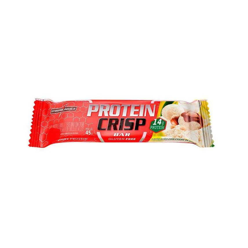 Integralmédica Crisp Bar (45g) - Sabor: Leite Ninõ C/ Creme de Avelã
